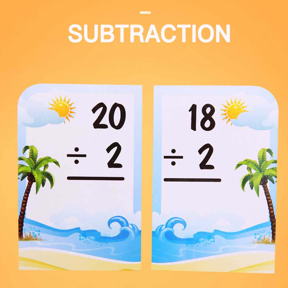 4 cajas de tarjetas de estudio - Kids Education Card reseña y precio