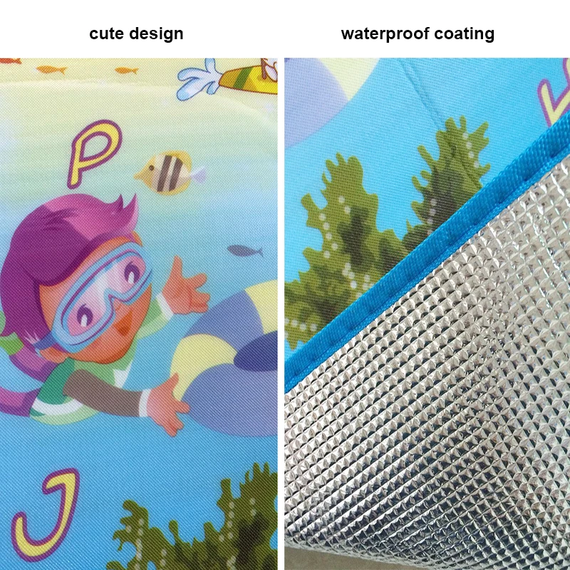 Alfombras para gatear para niñ - Kids Educational Mat reseña y precio