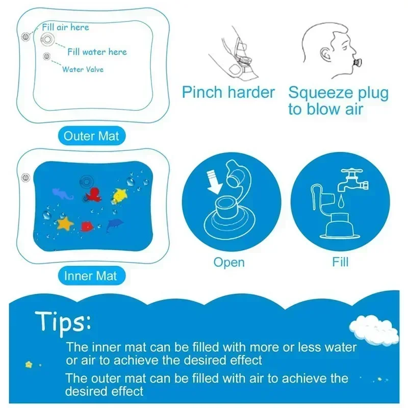 Alfombra de juego de agua para - Kids Educational Mat reseña y precio