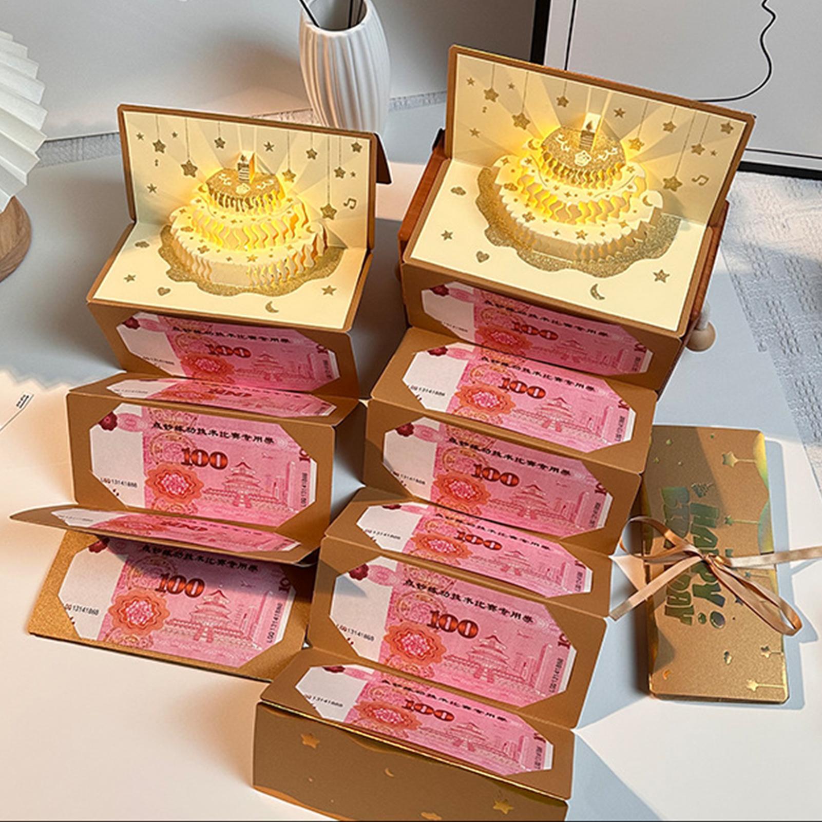 Caja de Regalo 3D con Forma de - Kids Education Money reseña y precio