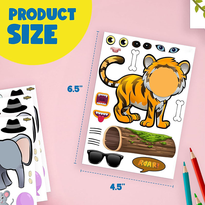 Pegatinas de dibujos animados  - Kids Education Money reseña y precio