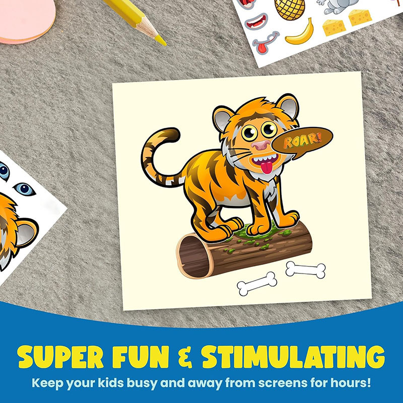 Pegatinas de dibujos animados  - Kids Education Money reseña y precio